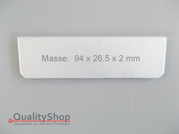 Briefkastenschild Marcmetal BLRock